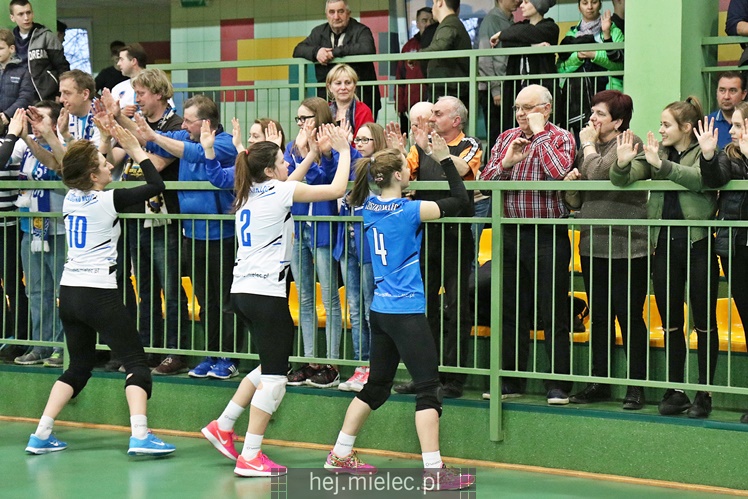 Półfinały Mistrzostw Polski juniorek w siatkówce: Mielec - Piła