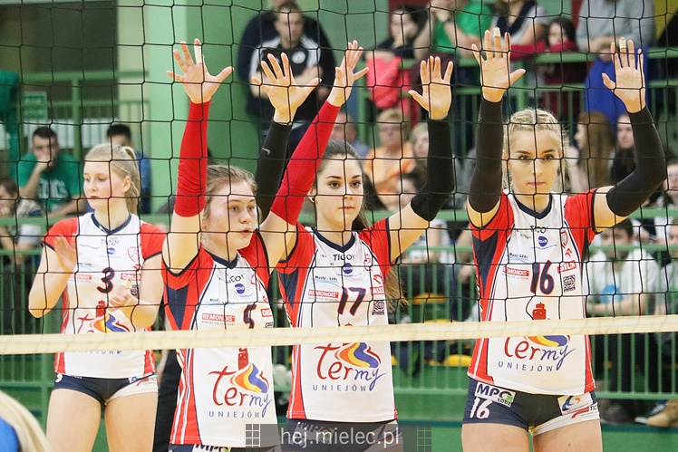 Półfinały Mistrzostw Polski juniorek w siatkówce: Mielec - Łódź