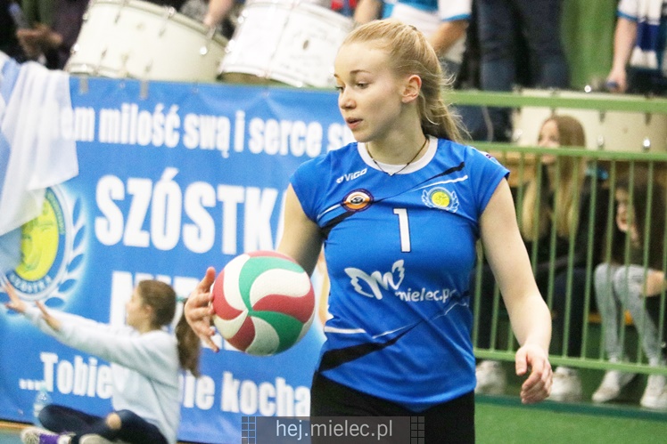 Półfinały Mistrzostw Polski juniorek w siatkówce: Mielec - Łódź