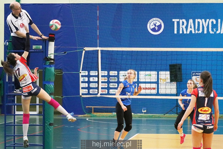Półfinały Mistrzostw Polski juniorek w siatkówce: Mielec - Łódź