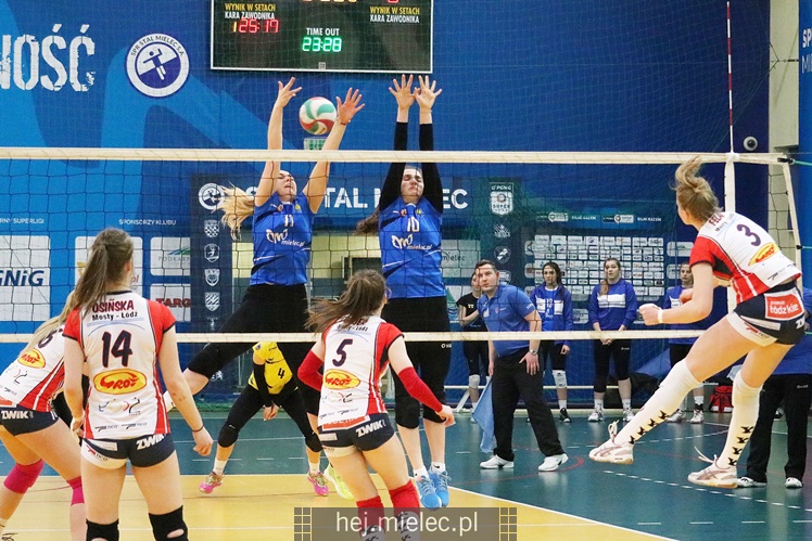 Półfinały Mistrzostw Polski juniorek w siatkówce: Mielec - Łódź