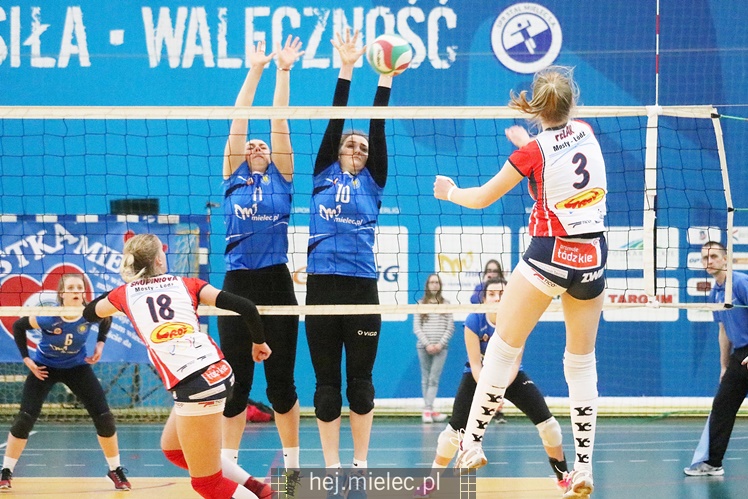 Półfinały Mistrzostw Polski juniorek w siatkówce: Mielec - Łódź