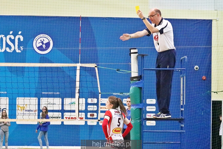 Półfinały Mistrzostw Polski juniorek w siatkówce: Mielec - Łódź