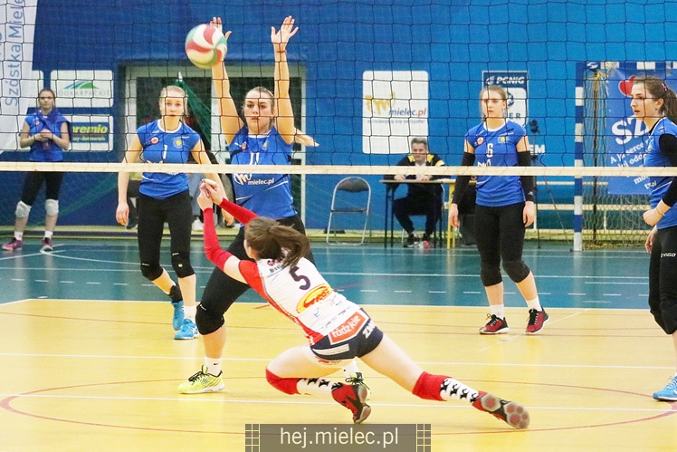 Półfinały Mistrzostw Polski juniorek w siatkówce: Mielec - Łódź