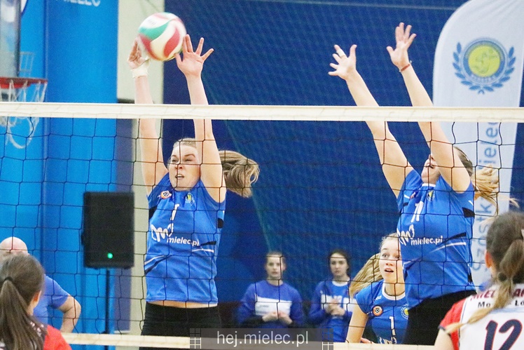 Półfinały Mistrzostw Polski juniorek w siatkówce: Mielec - Łódź