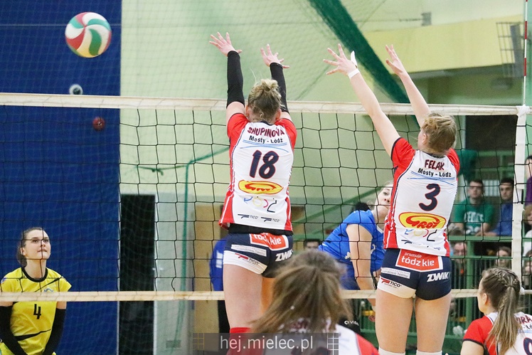 Półfinały Mistrzostw Polski juniorek w siatkówce: Mielec - Łódź