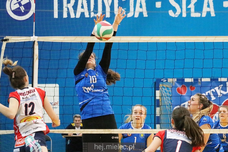 Półfinały Mistrzostw Polski juniorek w siatkówce: Mielec - Łódź