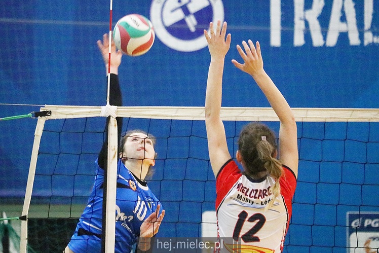 Półfinały Mistrzostw Polski juniorek w siatkówce: Mielec - Łódź