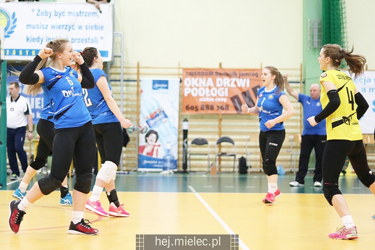 Półfinały Mistrzostw Polski juniorek w siatkówce: Mielec - Łódź