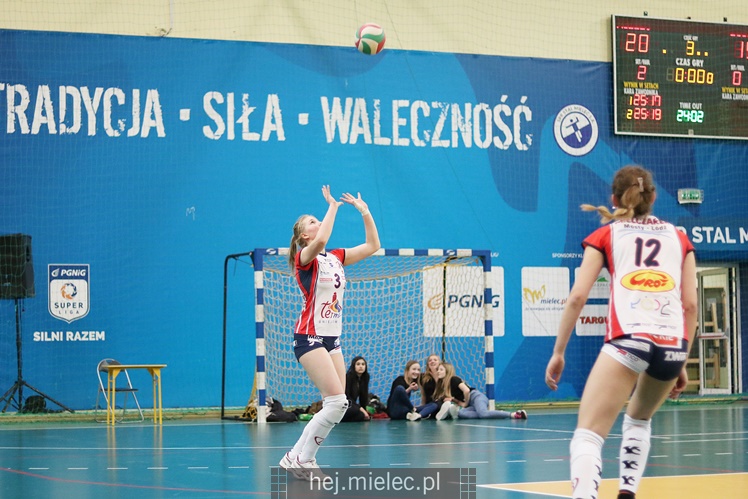 Półfinały Mistrzostw Polski juniorek w siatkówce: Mielec - Łódź