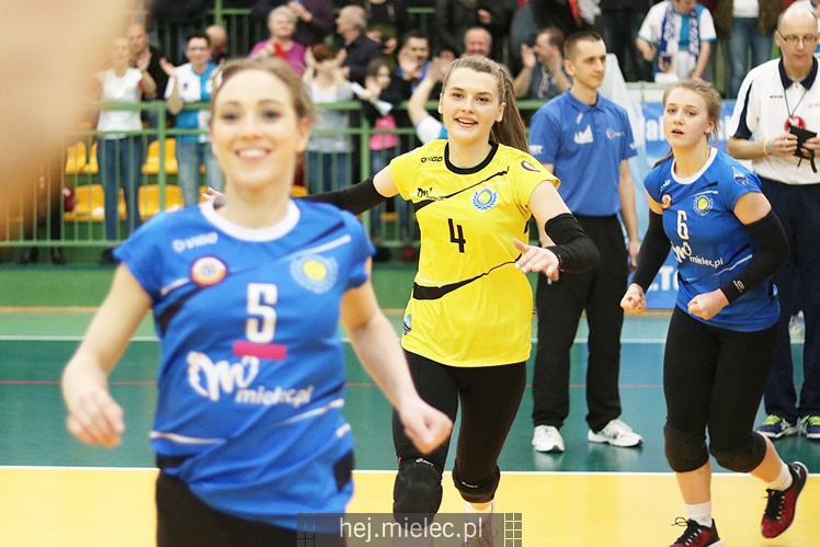 Półfinały Mistrzostw Polski juniorek w siatkówce: Mielec - Łódź