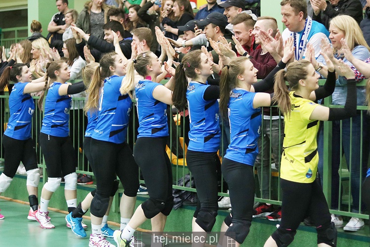 Półfinały Mistrzostw Polski juniorek w siatkówce: Mielec - Łódź