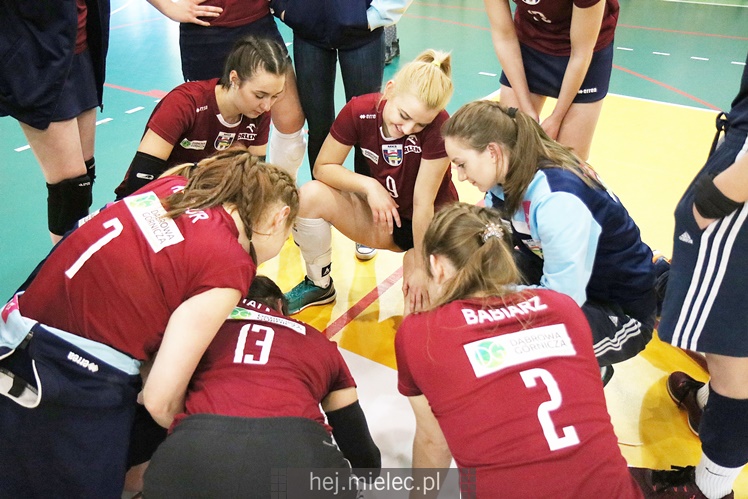 Półfinały Mistrzostw Polski juniorek w siatkówce: Mielec - Dąbrowa