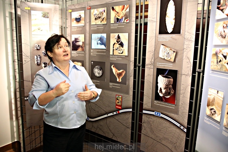 Wernisaż wystawy ?Archeologiczna autostrada? w Pałacyku Oborskich