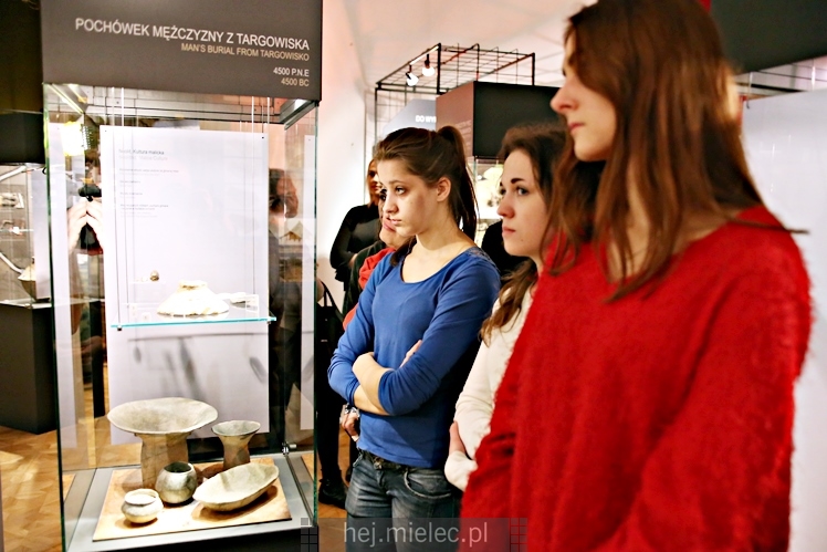 Wernisaż wystawy ?Archeologiczna autostrada? w Pałacyku Oborskich