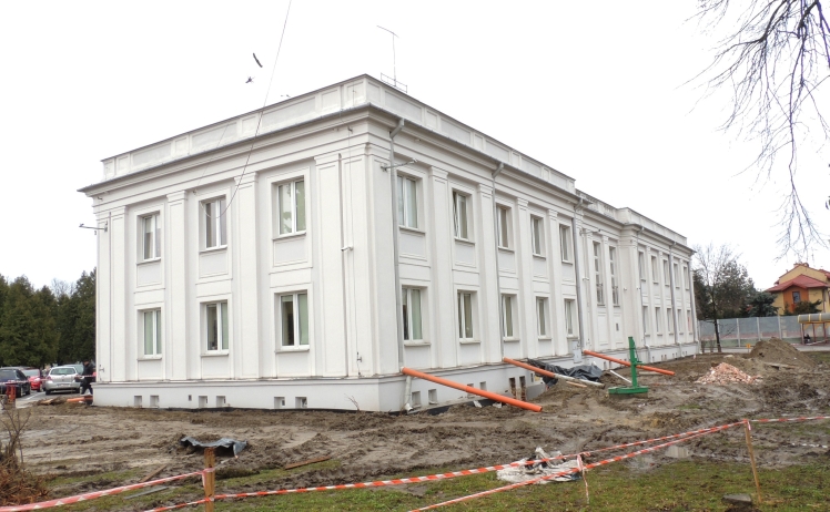 Prace remontowe w byłej siedzibie Starostwa Powiatowego