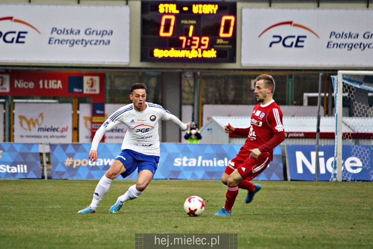 NICE 1 LIGA: FKS STAL MIELEC - WIGRY SUWAŁKI