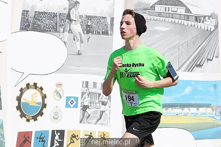 Mielecka Dycha z JOY FITNESS: bieg po ulicy Szafera