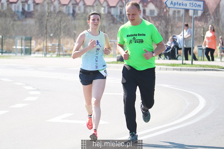 Mielecka Dycha z JOY FITNESS: bieg po ulicy Szafera