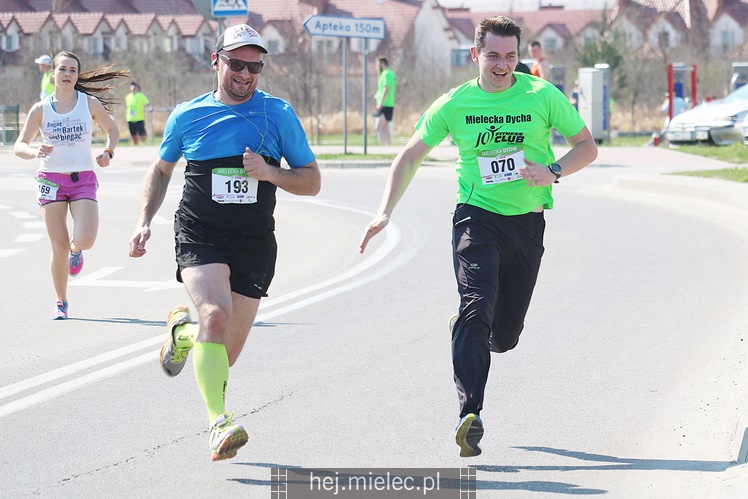 Mielecka Dycha z JOY FITNESS: bieg po ulicy Szafera