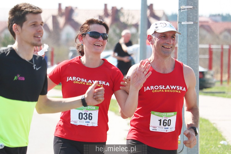 Mielecka Dycha z JOY FITNESS: bieg po ulicy Szafera