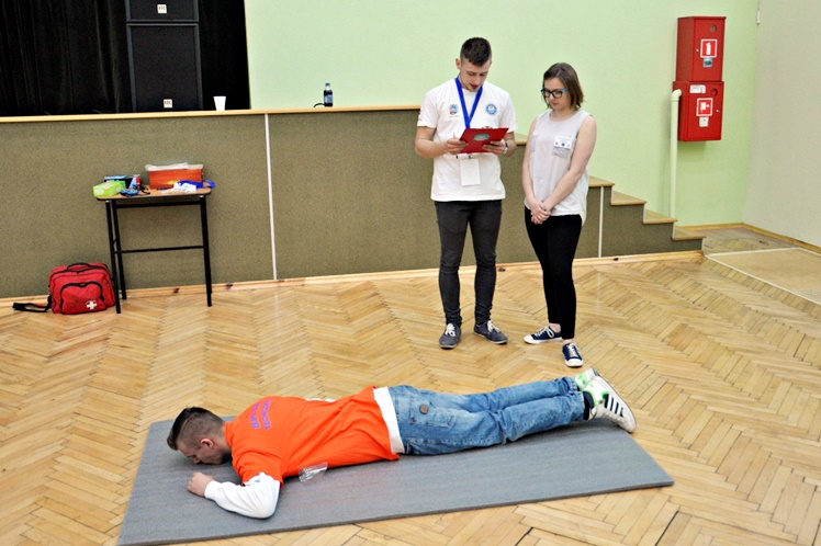 Powiatowy Konkurs Pierwszej Pomocy Przedmedycznej Szkół Gimnazjalnych