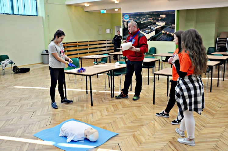 Powiatowy Konkurs Pierwszej Pomocy Przedmedycznej Szkół Gimnazjalnych