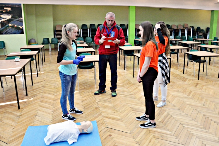 Powiatowy Konkurs Pierwszej Pomocy Przedmedycznej Szkół Gimnazjalnych