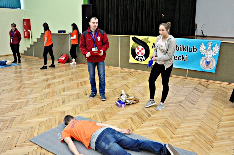 Powiatowy Konkurs Pierwszej Pomocy Przedmedycznej Szkół Gimnazjalnych