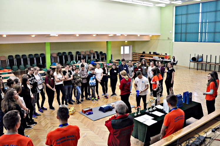 Powiatowy Konkurs Pierwszej Pomocy Przedmedycznej Szkół Gimnazjalnych