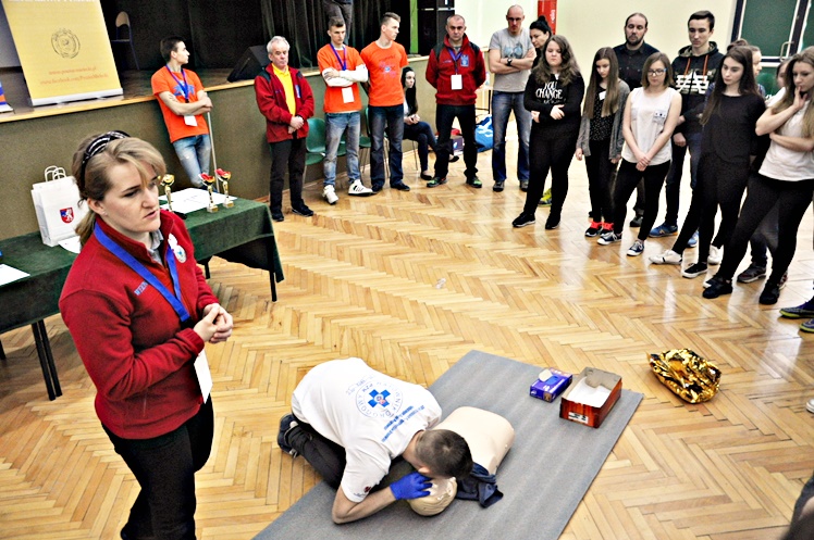 Powiatowy Konkurs Pierwszej Pomocy Przedmedycznej Szkół Gimnazjalnych