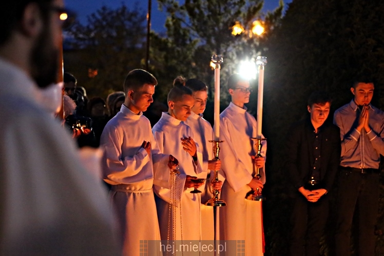 Wielkanoc 2017: Wigilia Paschalna w parafii MBNP