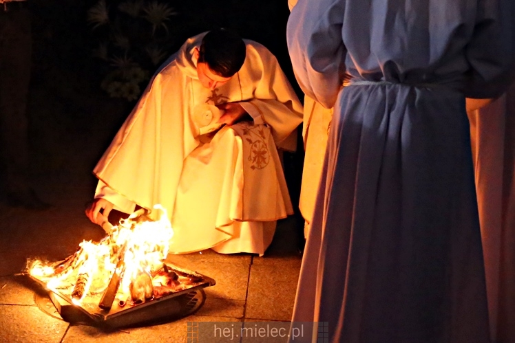 Wielkanoc 2017: Wigilia Paschalna w parafii MBNP