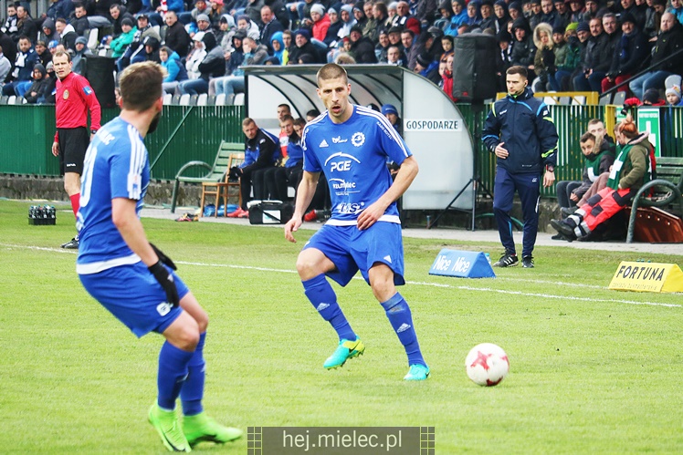 Jedna bramka w Nowym Sączu. Sandecja wygrywa z FKS Stalą Mielec