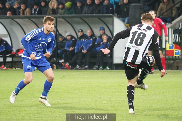 Jedna bramka w Nowym Sączu. Sandecja wygrywa z FKS Stalą Mielec
