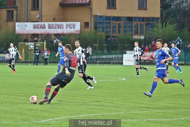 Jedna bramka w Nowym Sączu. Sandecja wygrywa z FKS Stalą Mielec
