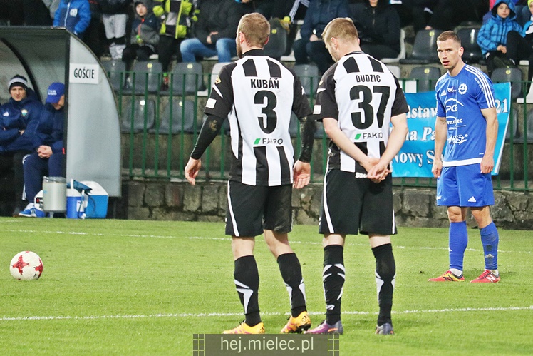 Jedna bramka w Nowym Sączu. Sandecja wygrywa z FKS Stalą Mielec