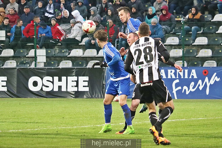 Jedna bramka w Nowym Sączu. Sandecja wygrywa z FKS Stalą Mielec