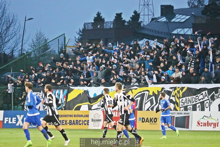 Jedna bramka w Nowym Sączu. Sandecja wygrywa z FKS Stalą Mielec