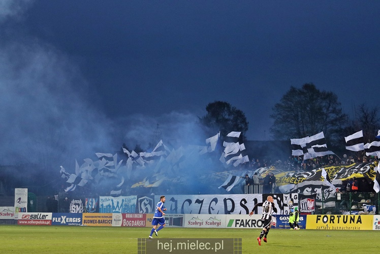 Jedna bramka w Nowym Sączu. Sandecja wygrywa z FKS Stalą Mielec