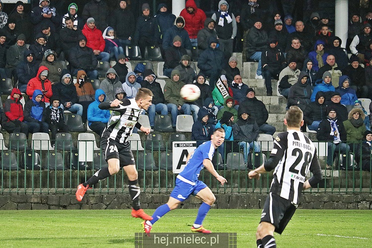 Jedna bramka w Nowym Sączu. Sandecja wygrywa z FKS Stalą Mielec