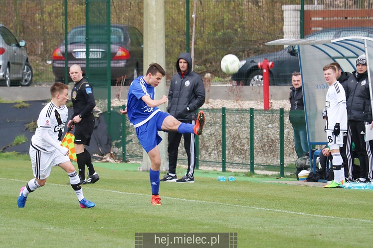 Stal Mielec uległa Legii Warszawa, chociaż prowadziła 2:0