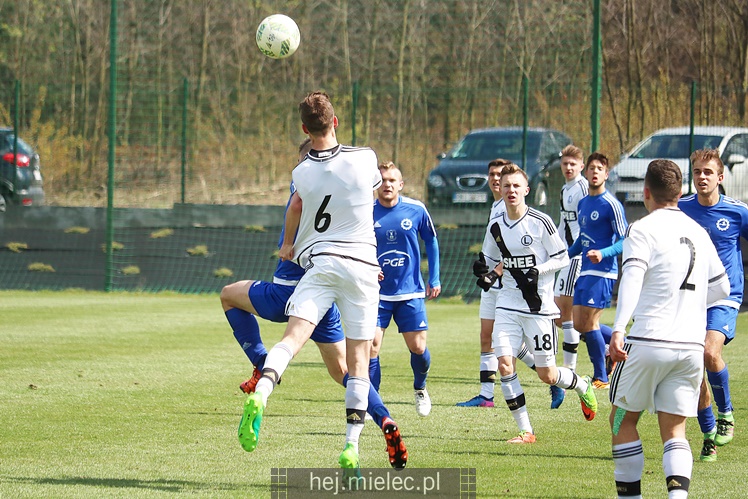 Stal Mielec uległa Legii Warszawa, chociaż prowadziła 2:0