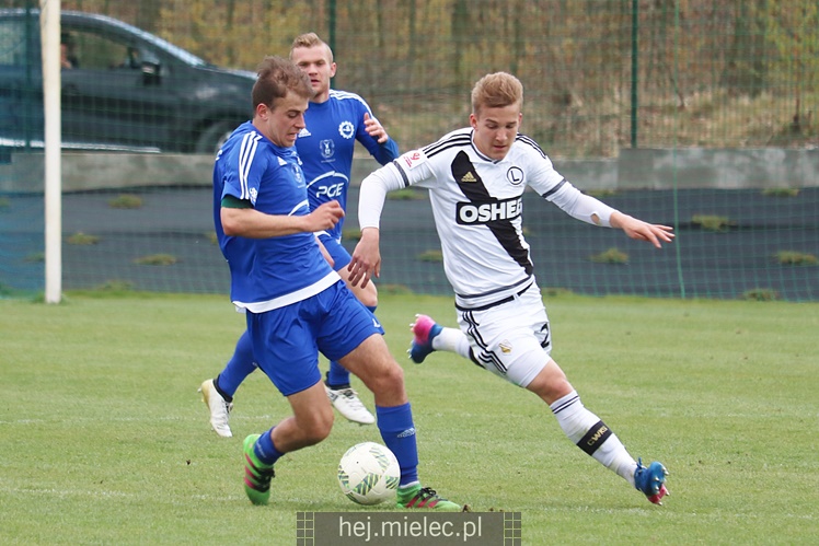 Stal Mielec uległa Legii Warszawa, chociaż prowadziła 2:0