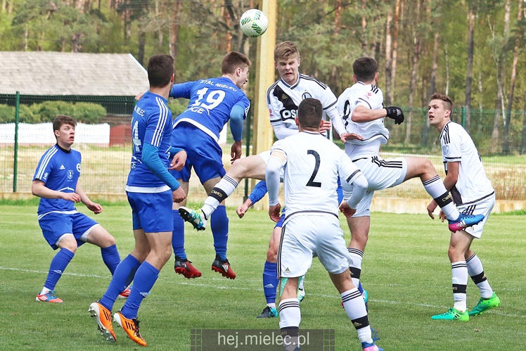 Stal Mielec uległa Legii Warszawa, chociaż prowadziła 2:0