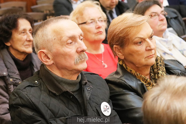 Kilkudziesięciu mielczan na spotkaniu z politykami PO