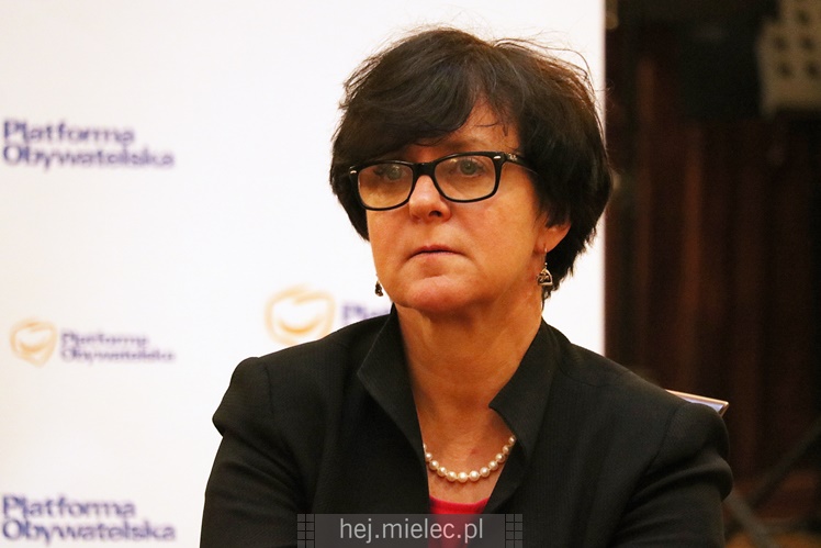 Kilkudziesięciu mielczan na spotkaniu z politykami PO