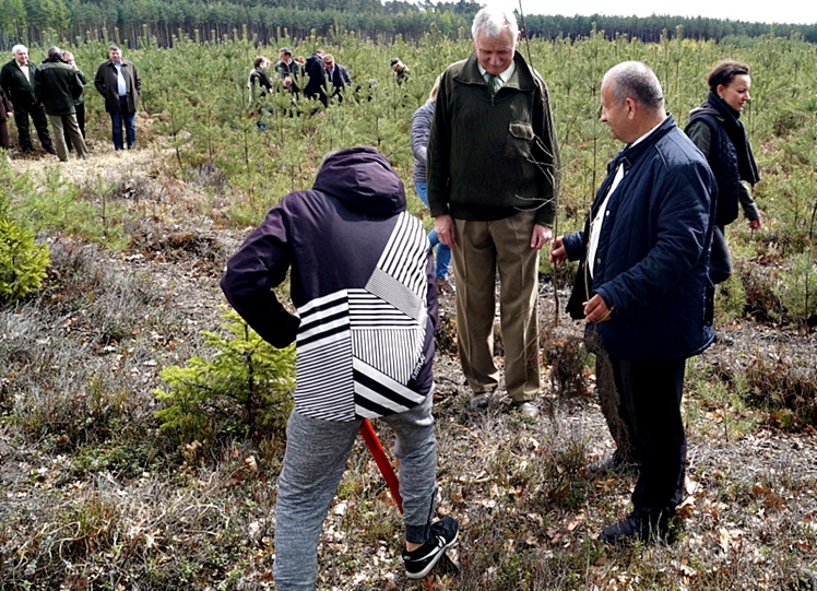 W Leśnictwie Czajkowa rozmawiano o gospodarce leśnej