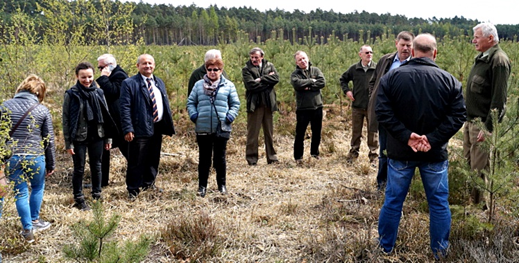 W Leśnictwie Czajkowa rozmawiano o gospodarce leśnej