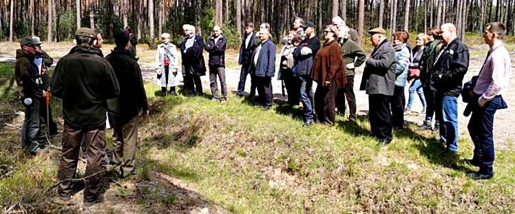 W Leśnictwie Czajkowa rozmawiano o gospodarce leśnej